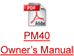 PianoMicMasterPageMergePM40OwnersManual